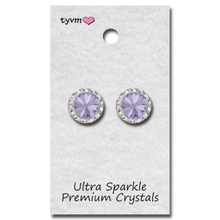 Load image into Gallery viewer, Thank You Very Much 15 MM Center Stone Post Earrings
