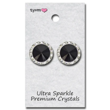 Load image into Gallery viewer, Thank You Very Much 20 MM Center Stone Clip Earrings
