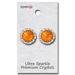 Load image into Gallery viewer, Thank You Very Much 20 MM Center Stone Clip Earrings
