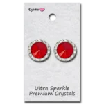 Load image into Gallery viewer, Thank You Very Much 20 MM Center Stone Clip Earrings
