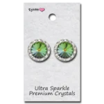 Load image into Gallery viewer, Thank You Very Much 20 MM Center Stone Clip Earrings
