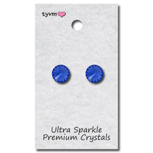 Load image into Gallery viewer, Thank You Very Much 11 MM Single Stone Post Earrings (Discontinued)
