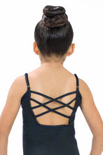 Load image into Gallery viewer, Basic Moves Microfiber Double X-Back Cami Leotard Girls&#39;
