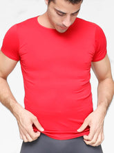 Load image into Gallery viewer, Body Wrappers Fitted Short Sleeve Shirt Men
