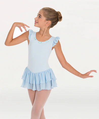Body Wrappers Flutter Sleeve Dress Child