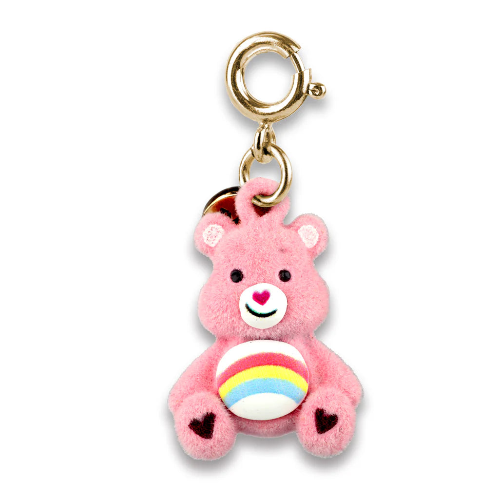 CHARM IT!  Gold Cheer Care Bear Charm