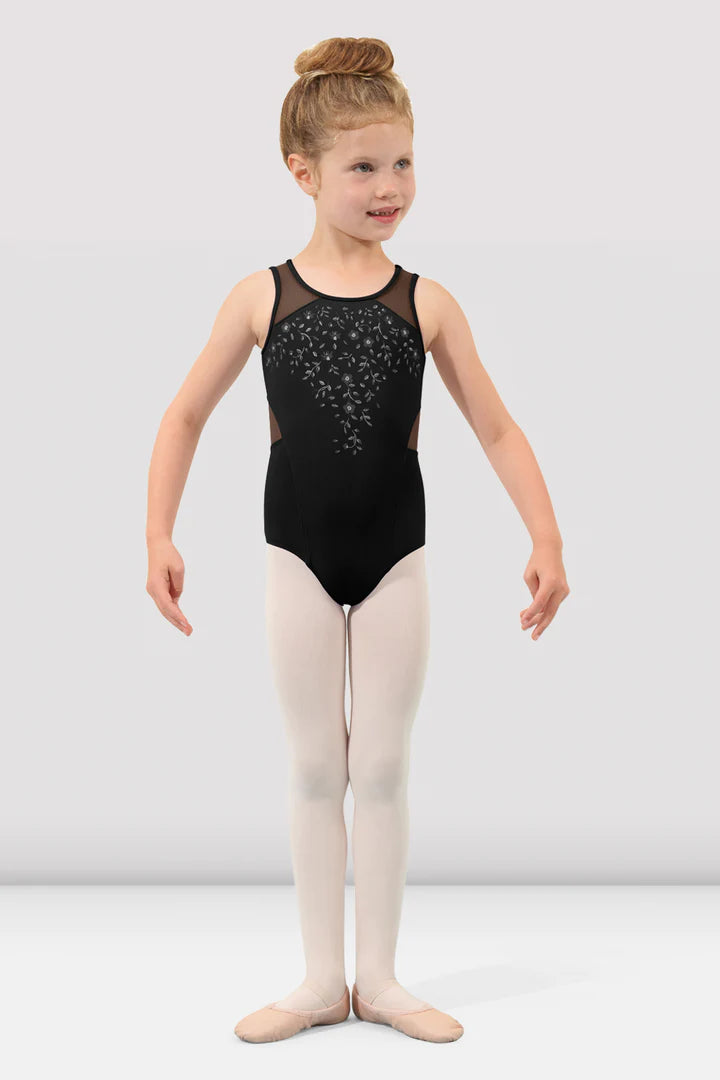 Bloch Flower Vine Tank Leotard Child