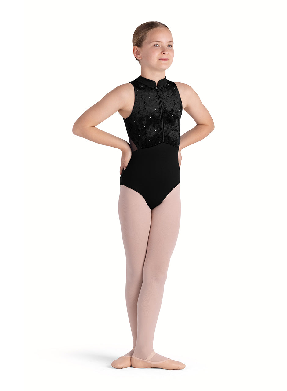 Bloch Zip Front Tank Leotard Child