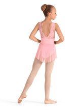 Load image into Gallery viewer, Bloch Lace Trim Pull Skirt Child
