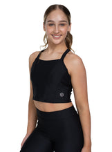 Load image into Gallery viewer, Bloch Flo Active Seamed X-Back Tank Child
