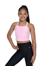 Load image into Gallery viewer, Bloch Flo Active Seamed X-Back Tank Child

