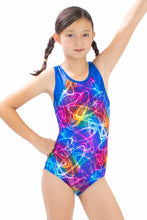 Load image into Gallery viewer, Basic Moves Triple Keyhold Back Gymnastic Leotard Child
