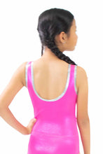 Load image into Gallery viewer, Basic Moves Gymnastic Leotard w/Swirl Pattern Child
