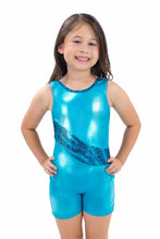 Load image into Gallery viewer, Basic Moves Metallic Biketard Child
