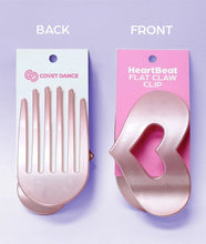 Load image into Gallery viewer, Covet HeartBeat Flat Claw Clip
