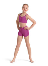 Load image into Gallery viewer, Mirella Side Ruched V-Waist Shorts Child
