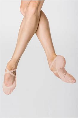 Wear Moi Vesta Split Sole Dark Pink Ballet Slipper