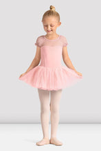 Load image into Gallery viewer, Mirella Celestia Short Sleeve Printed Tutu Dress Child
