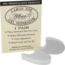 Load image into Gallery viewer, Pillows for Pointes Large Toe Separator
