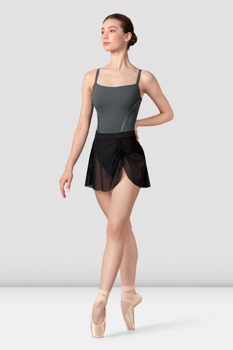Bloch Mesh Cinch Skirt Adult