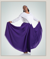 Body Wrappers Long Praise Dance Skirt Child