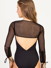 Load image into Gallery viewer, V Waist Camisole Adult Leotard with Crop Shrug Top
