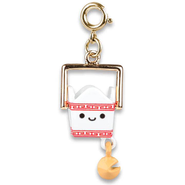 CHARM IT!  Gold Takeout Charm