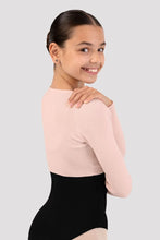 Load image into Gallery viewer, Bloch Girls Starling Knit Wrap Top
