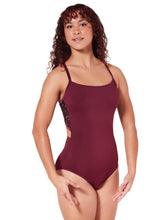 Load image into Gallery viewer, Capezio Ornate Romance Charisma Cami Criss Cross Back Leotard

