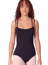 Load image into Gallery viewer, Capezio Lace Camisole With BraTek Leotard Adult
