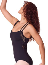 Load image into Gallery viewer, Capezio Lace Camisole With BraTek Leotard Adult
