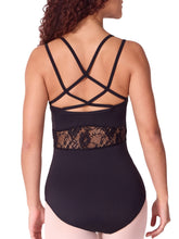 Load image into Gallery viewer, Capezio Lace Camisole With BraTek Leotard Adult
