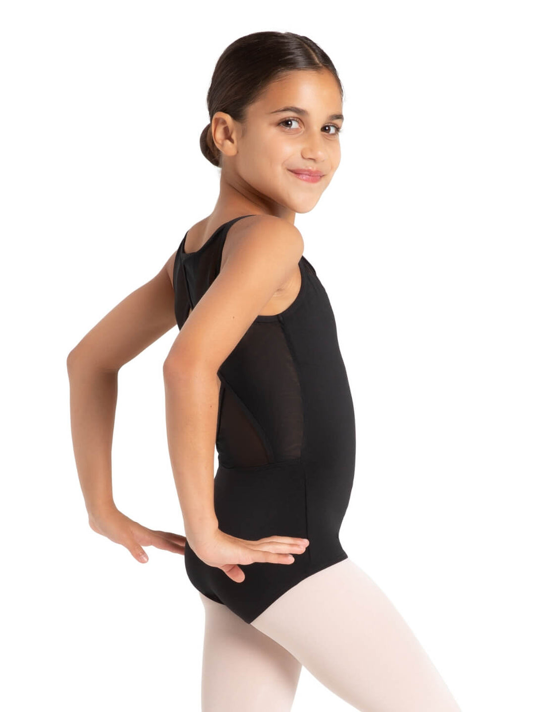 Capezio Star Struck Astro Diamond Back Leotard Girls