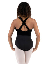 Load image into Gallery viewer, Capezio Velvet Forest Fir Leotard Ladies
