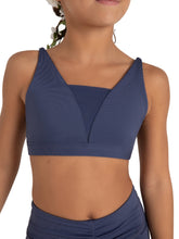 Load image into Gallery viewer, Capezio Wildflower Iris Mesh Bra Top Child
