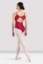 Load image into Gallery viewer, Mirella Drape Open Back Camisole Leotard Ladies
