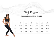 Load image into Gallery viewer, Body Wrappers Recycled Poly Criss Cross Waist Legging Ladies
