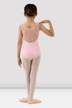 Load image into Gallery viewer, Bloch Scoop Neck Mesh Back Tank Leotard Child

