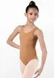 Load image into Gallery viewer, Weissman Nude Tank Child Leotard
