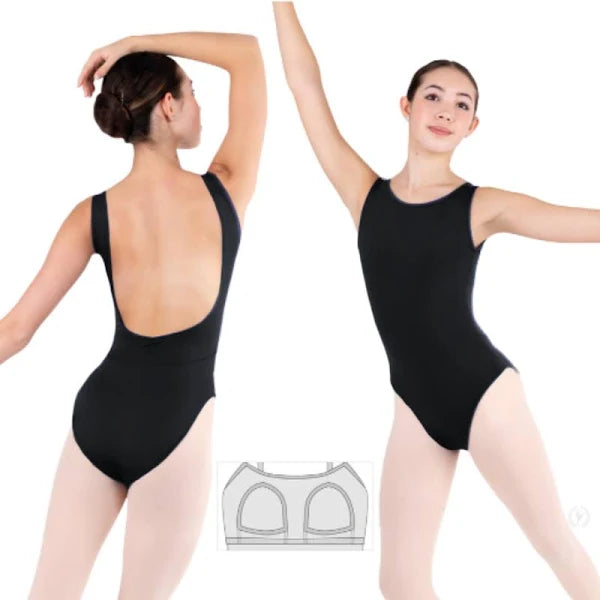 Eurotard Open Back Tank Leotard Adult