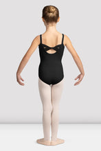 Load image into Gallery viewer, Mirella Scoop Neck Twisted Back Camisole Leotard Child
