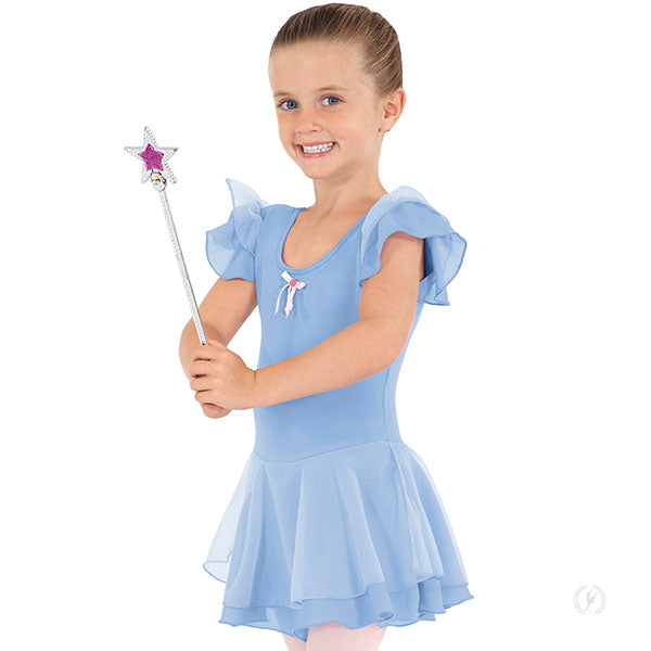 Eurotard Ruffle Sleeve Dress Child