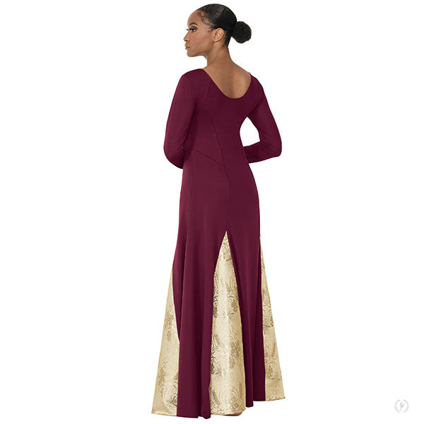 Eurotard Womens Majestic Paneled Praise Dress