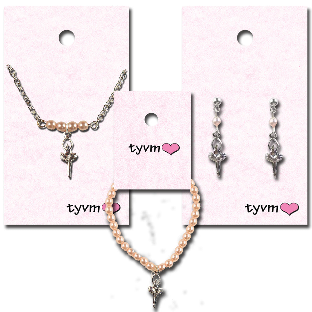 Thank You Very Much Dainty Pink Ballet Bracelet