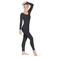 Load image into Gallery viewer, Eurotard Microfiber Long Sleeve Unitard Ladies
