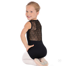 Load image into Gallery viewer, Eurotard Diamond Mesh Tank Leotard Child
