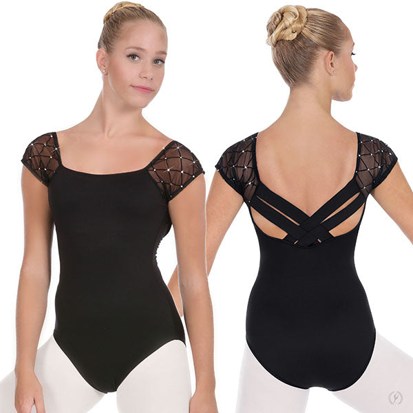 Eurotard Diamond Cap Sleeve Leotard Ladies