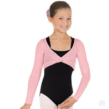 Load image into Gallery viewer, Eurotard Soft Knit Twist Front Shrug Child
