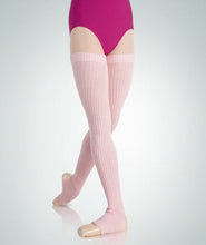 Load image into Gallery viewer, Body Wrappers 36&quot; Stirrup Leg Warmers Ladies
