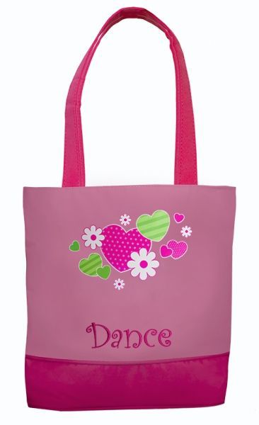 Sassi Designs Hearts and Flowers Dance Bag